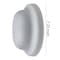 American Built Pro Clean-Out Cover Plate, 7-1/4 in. Diameter Plastic Bellshape White 107BW P1 - alternate 3